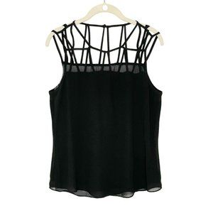 MISS SELFRIDGE Caged Top NWOT - M